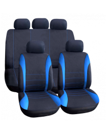 Huse scaune auto universale HSA006 negru-albastru